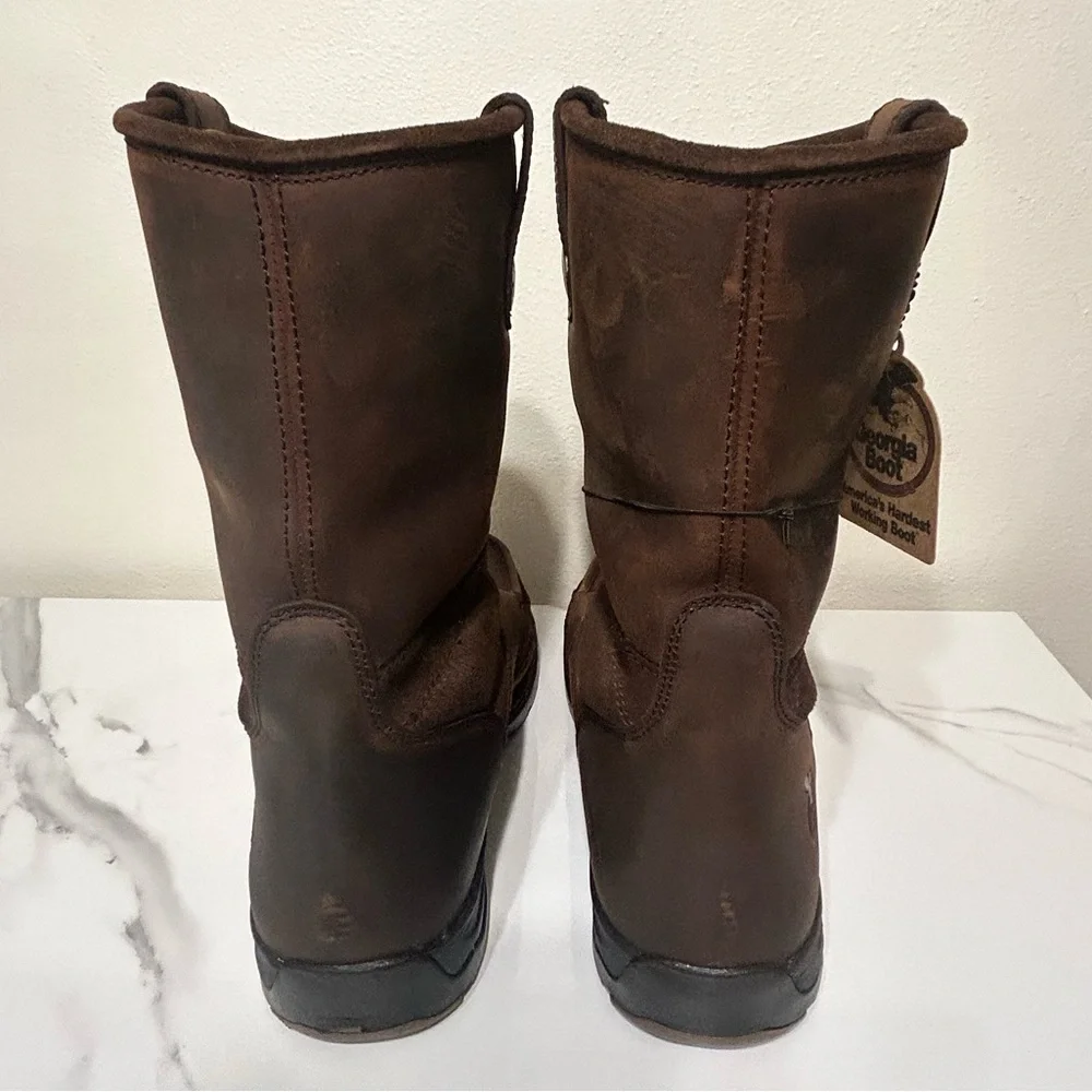 Georgia Boot Men’s Waterproof Steel Toe Boots‎ G4603 Size 13W